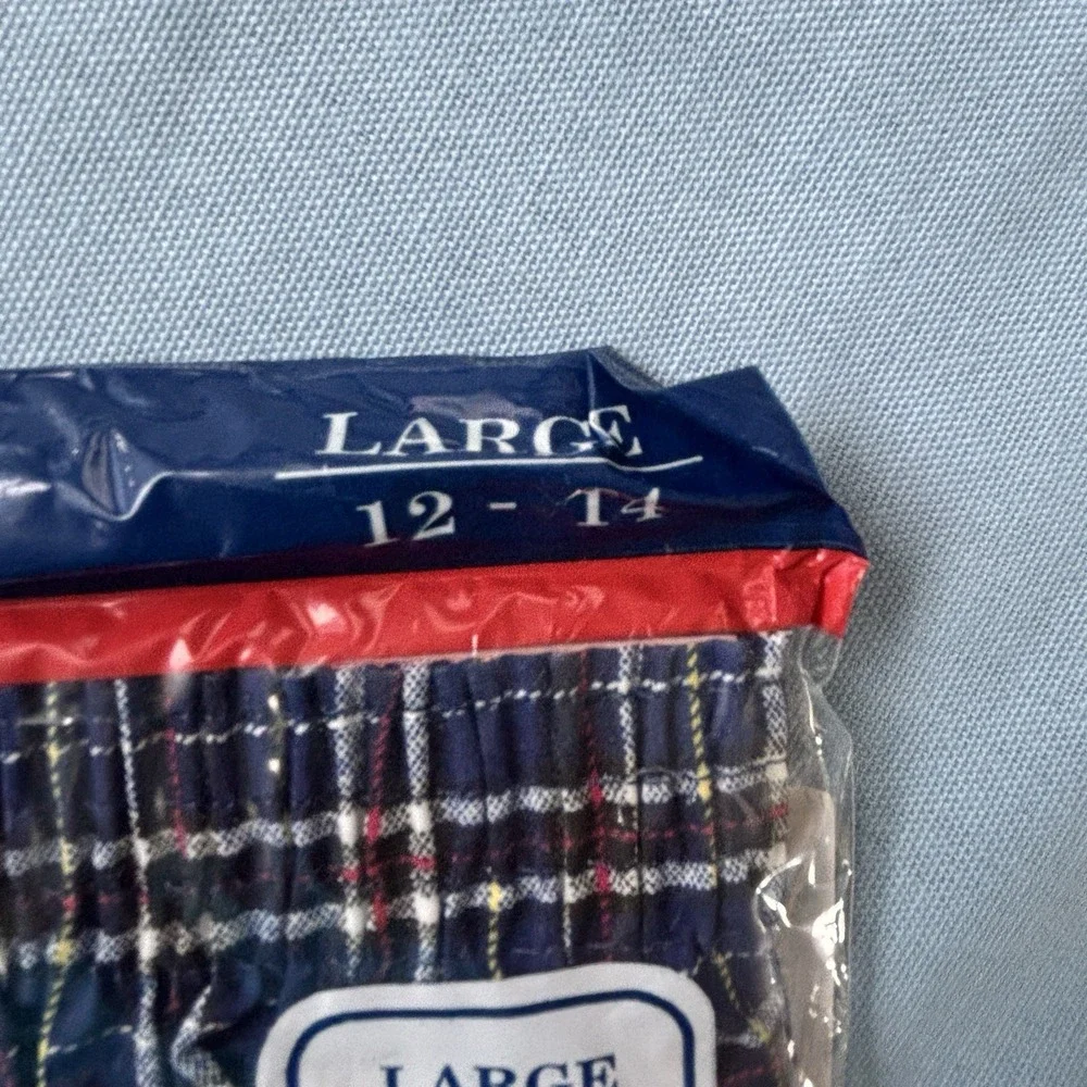 BIG YANK‎ Boys Boxer Shorts - 2 Pack - L (12-14 ) Vintage Deadstock New